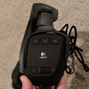 Logitech Black Gaming Mouse with Customizable Buttons